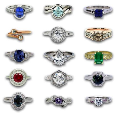 Custom made engagement rings - Ethical Jewellery Australia